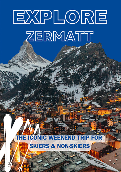 Zermatt trip poster