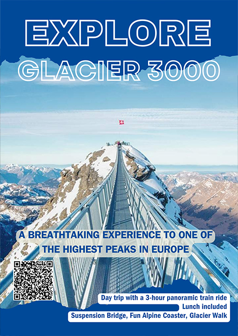 Glacier trip poster